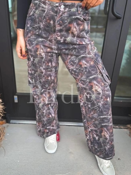 Pants - Birdie Camo Cargo Pants